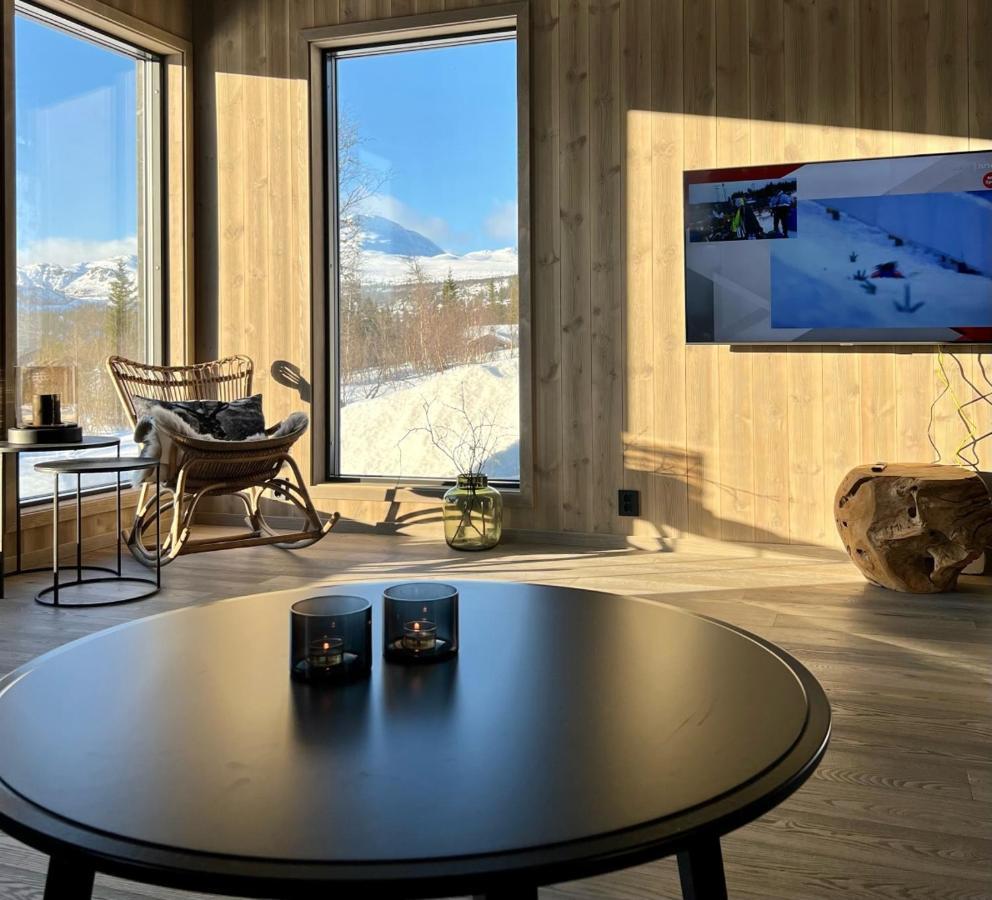Brand New Cabin On The Sunny Side Of Gaustatoppen With A Great View Tuddal Exterior foto