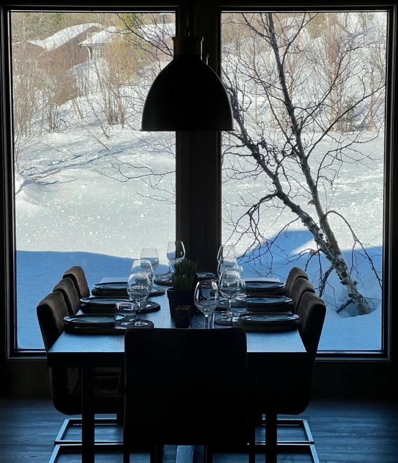 Brand New Cabin On The Sunny Side Of Gaustatoppen With A Great View Tuddal Exterior foto