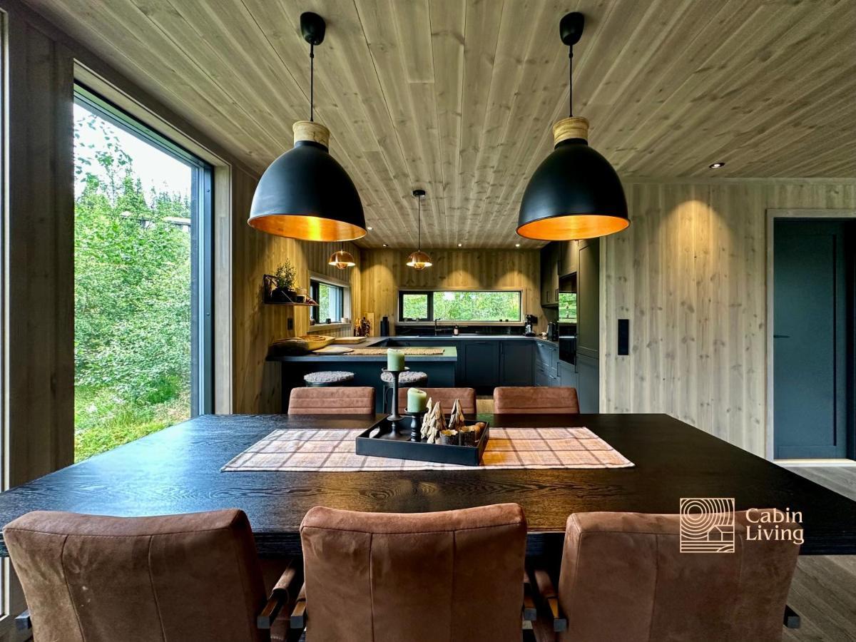 Brand New Cabin On The Sunny Side Of Gaustatoppen With A Great View Tuddal Exterior foto