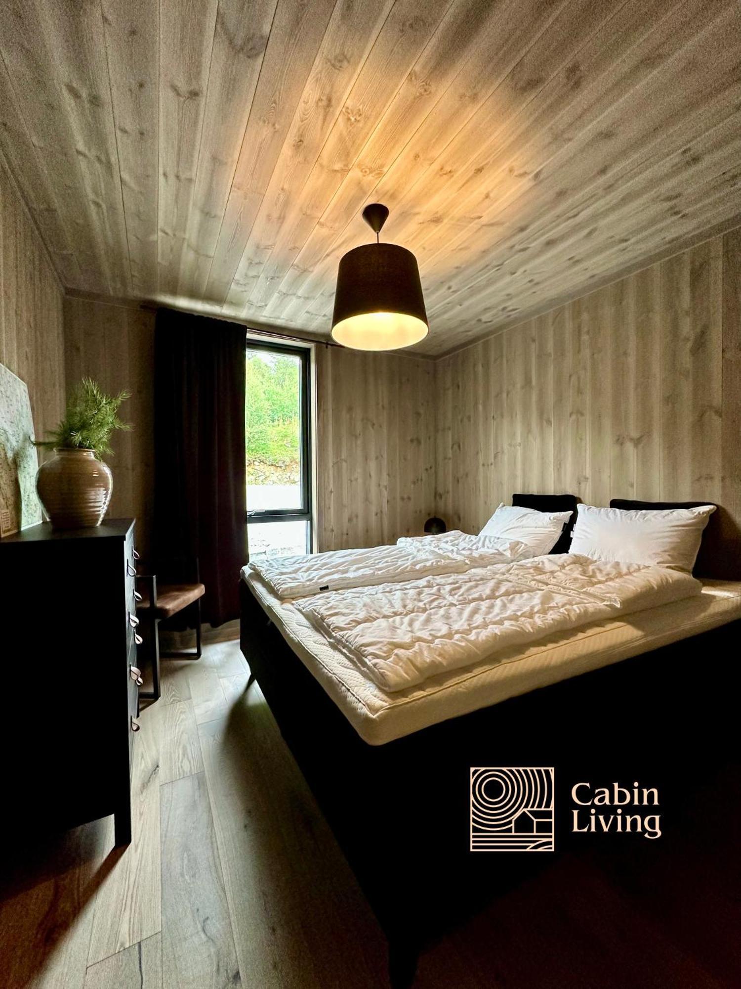 Brand New Cabin On The Sunny Side Of Gaustatoppen With A Great View Tuddal Exterior foto
