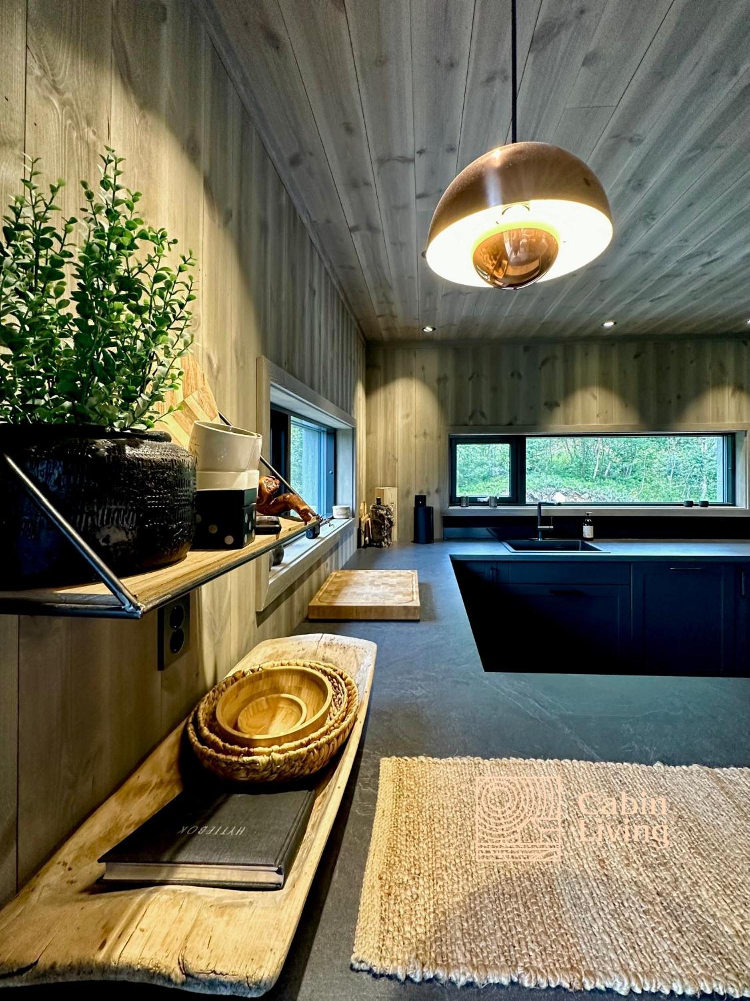 Brand New Cabin On The Sunny Side Of Gaustatoppen With A Great View Tuddal Exterior foto