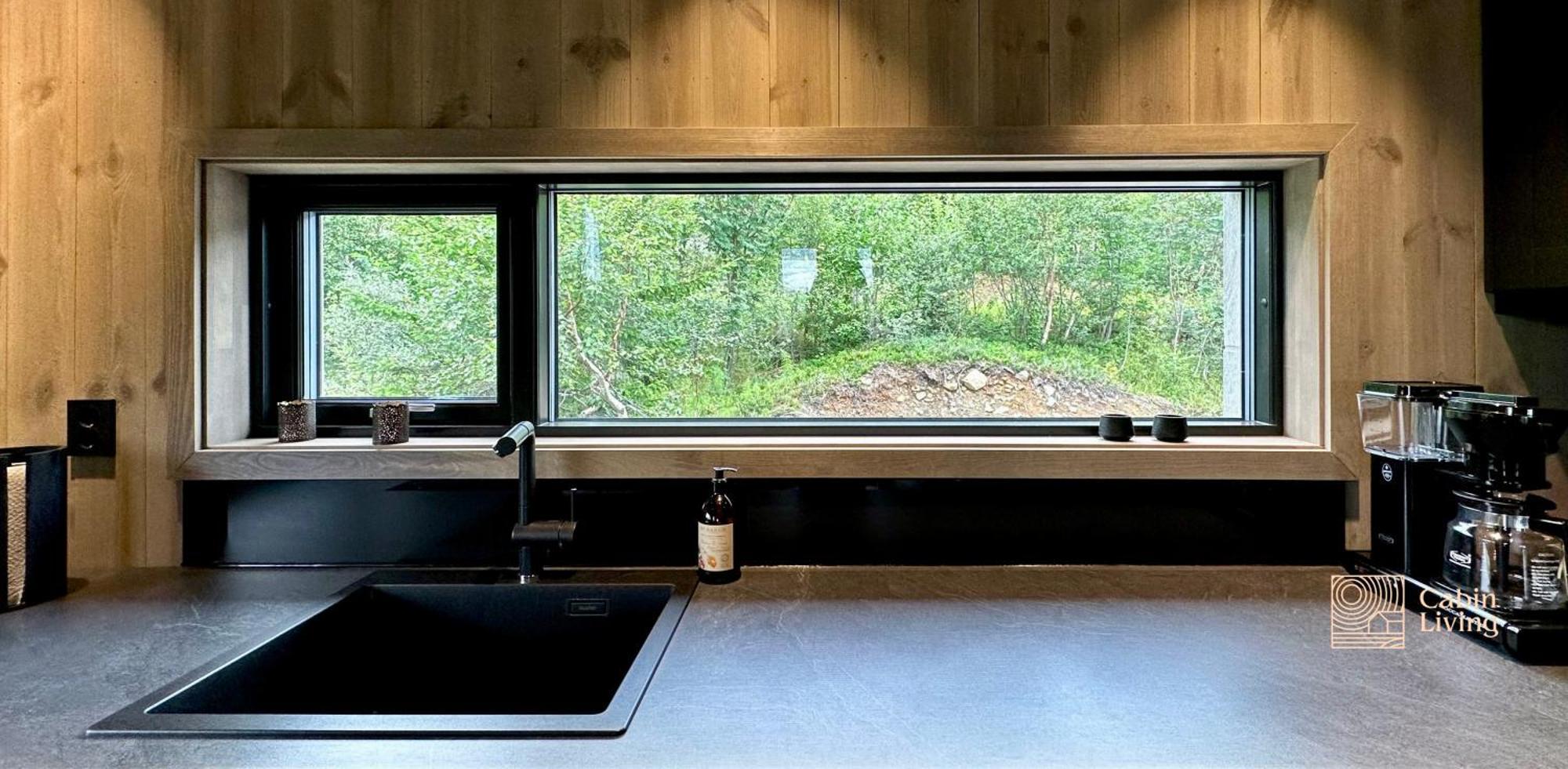 Brand New Cabin On The Sunny Side Of Gaustatoppen With A Great View Tuddal Exterior foto